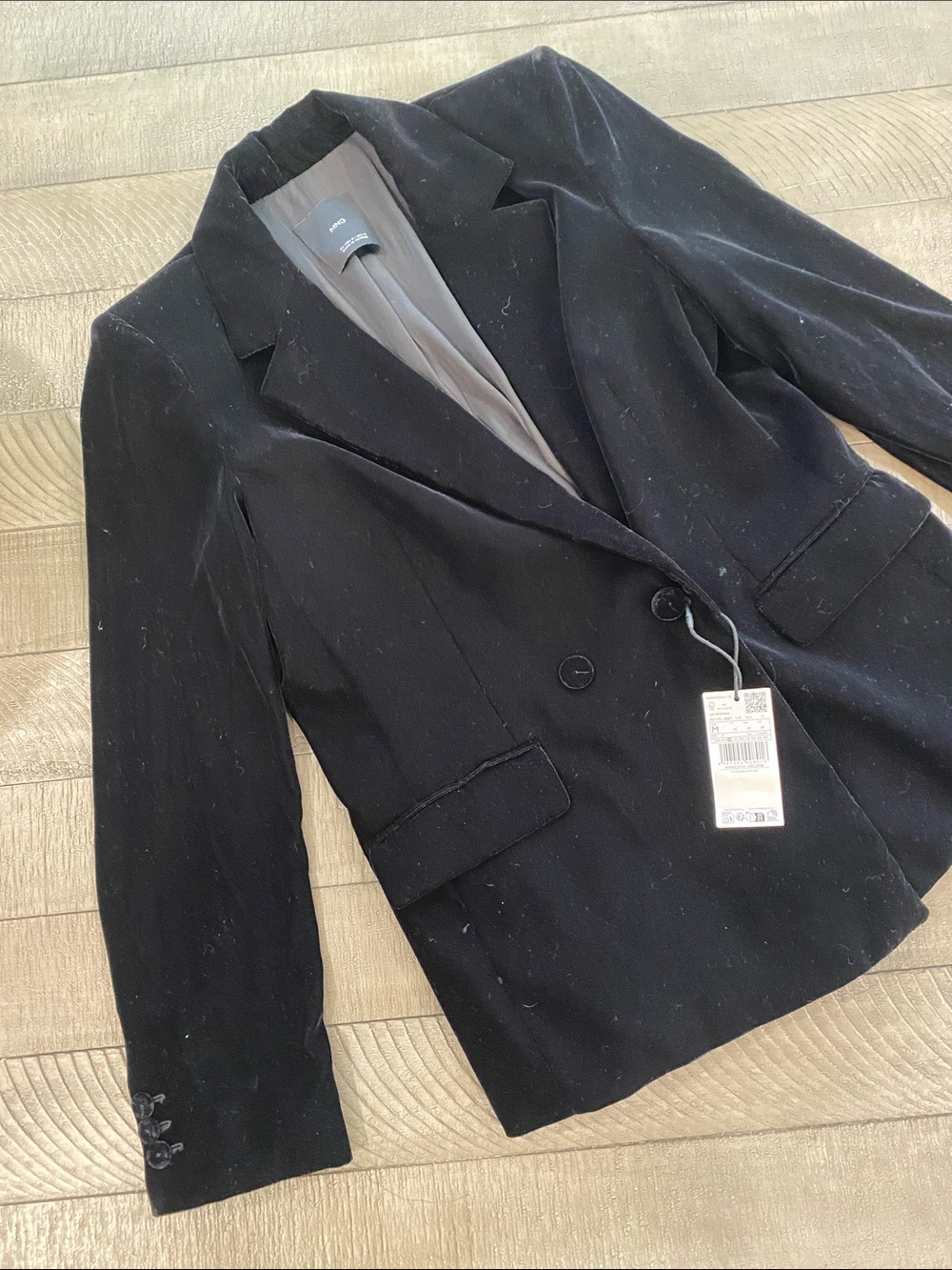 Mango Black Tailored Women's Blazer